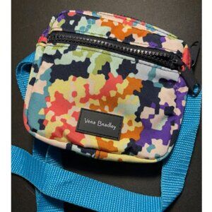 Vera Bradley ReActive Convertible Belt Bag Sling Fanny Pack Happy Blooms Cross